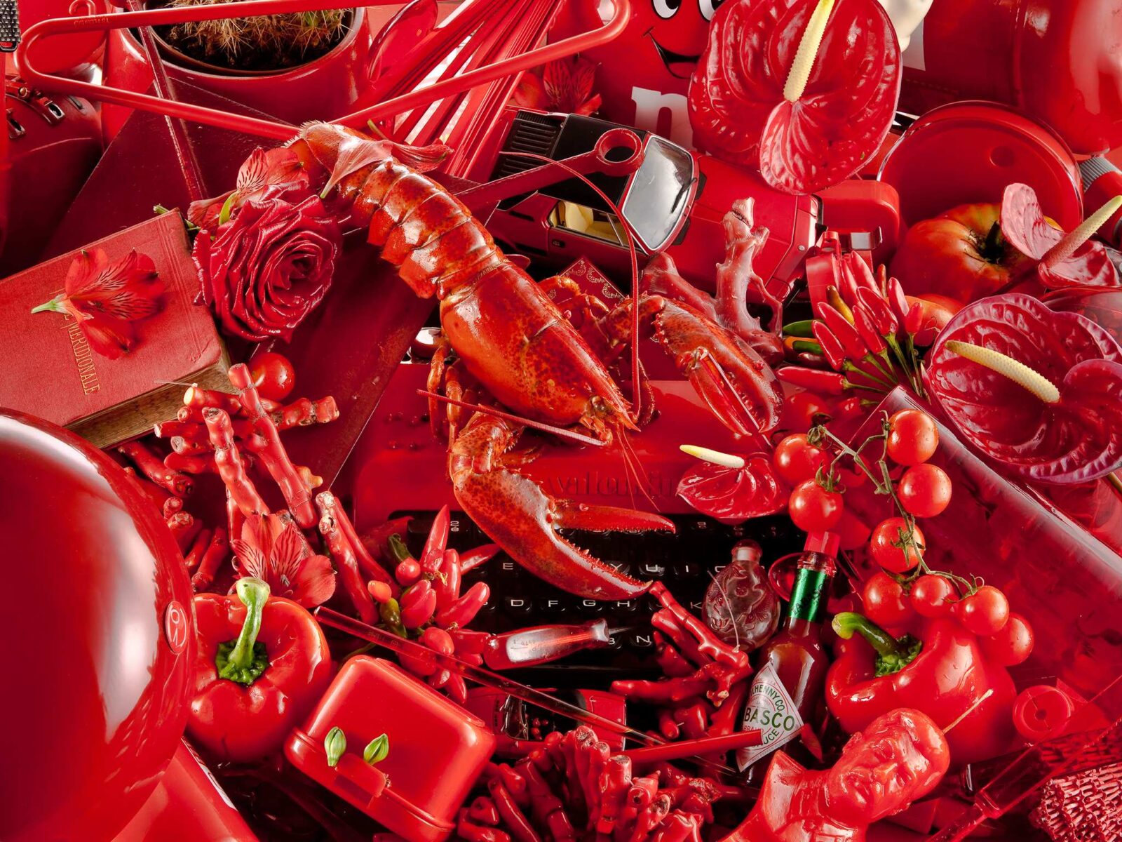 antonio gardoni art photograph red rosso design h