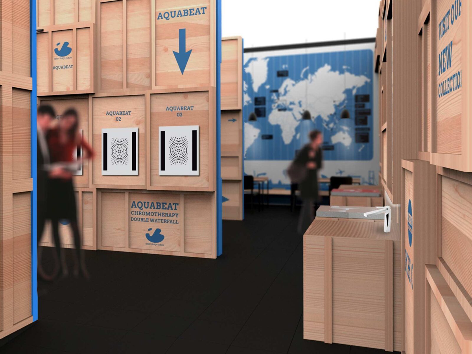 antonio gardoni booth exhibition stand interior h